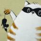 Preview: French Terry Panel Any Questions 90cm by Thorsten Berger by Swafing